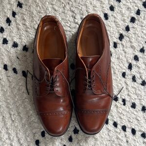 Allen Edmonds Rich Brown Leather Oxfords